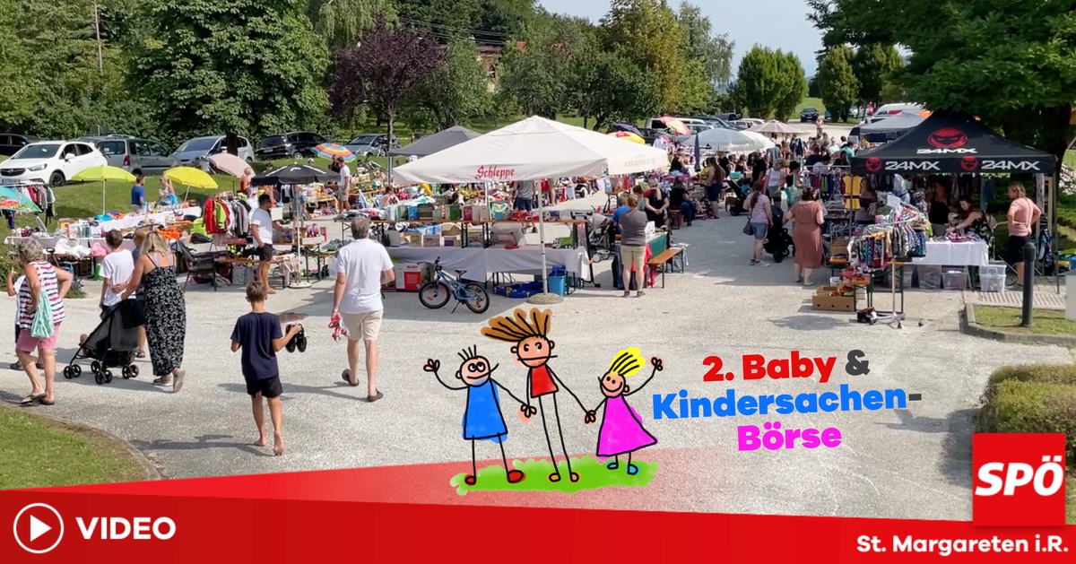 Das war die 2. Baby- & Kindersachen B&ouml;rse in St. Margareten im Rosental