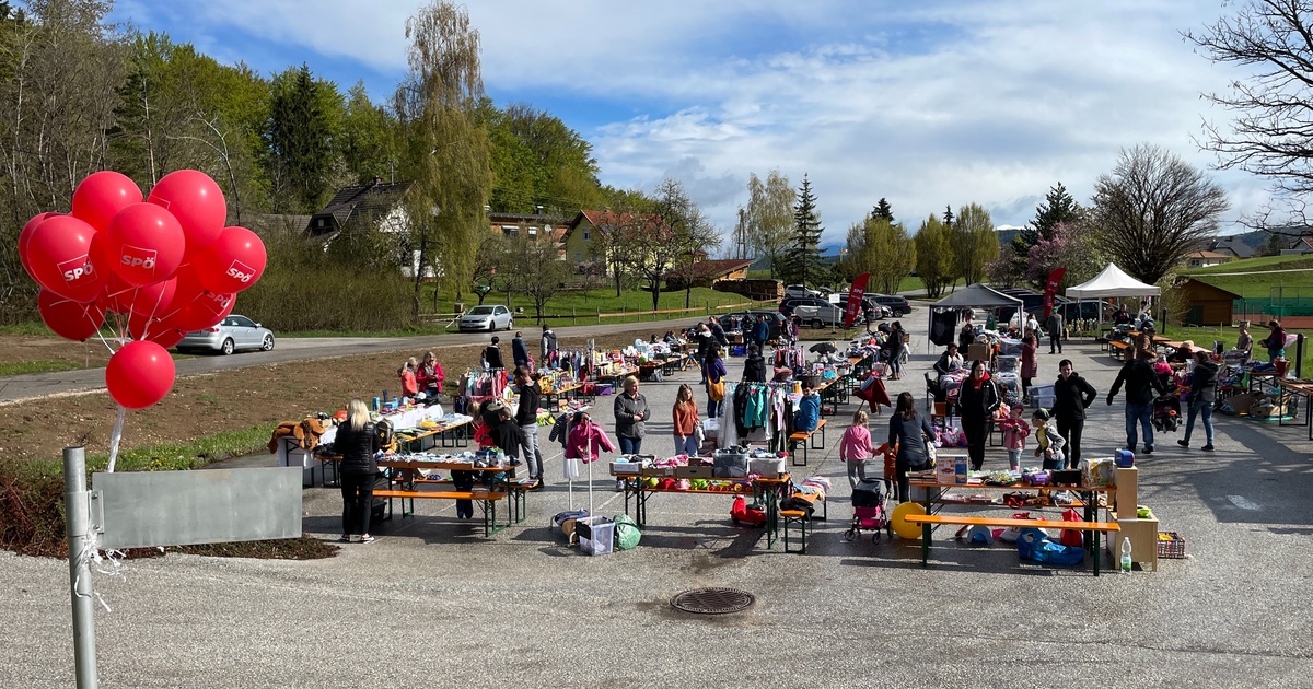 Das war die 3. Baby- & Kindersachen B&ouml;rse in St. Margareten i.R.