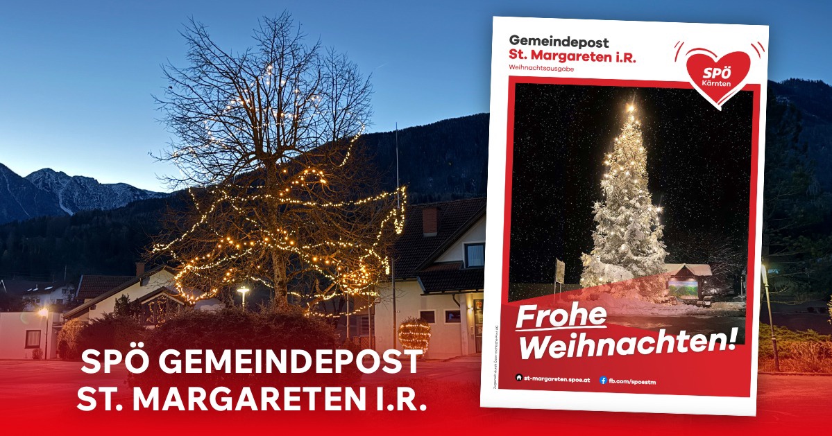 Gemeindepost St. Margareten i.R. &ndash; Weihnachtsausgabe 2023