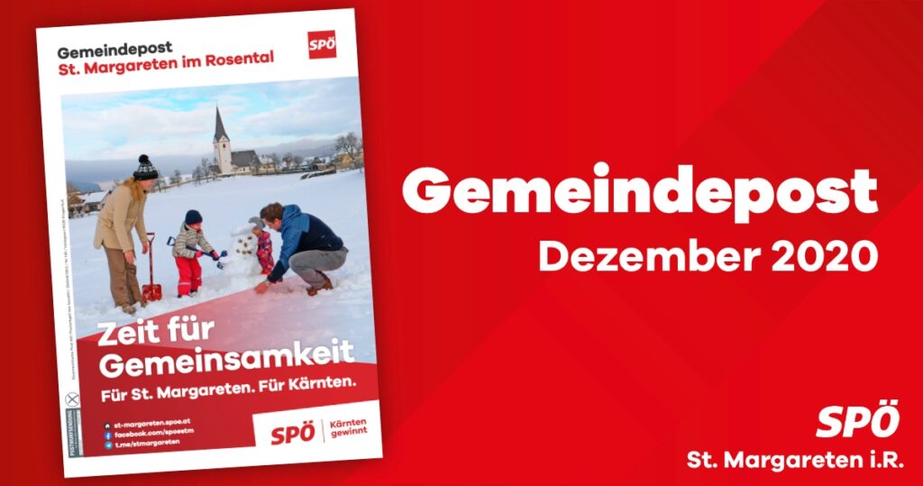 SP&Ouml; Gemeindepost St. Margareten im Rosental &ndash; Dezember 2020