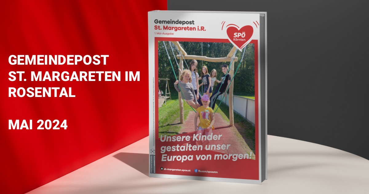 Gemeindepost St. Margareten i.R. &ndash; 1. Mai- und Europa Ausgabe 2024