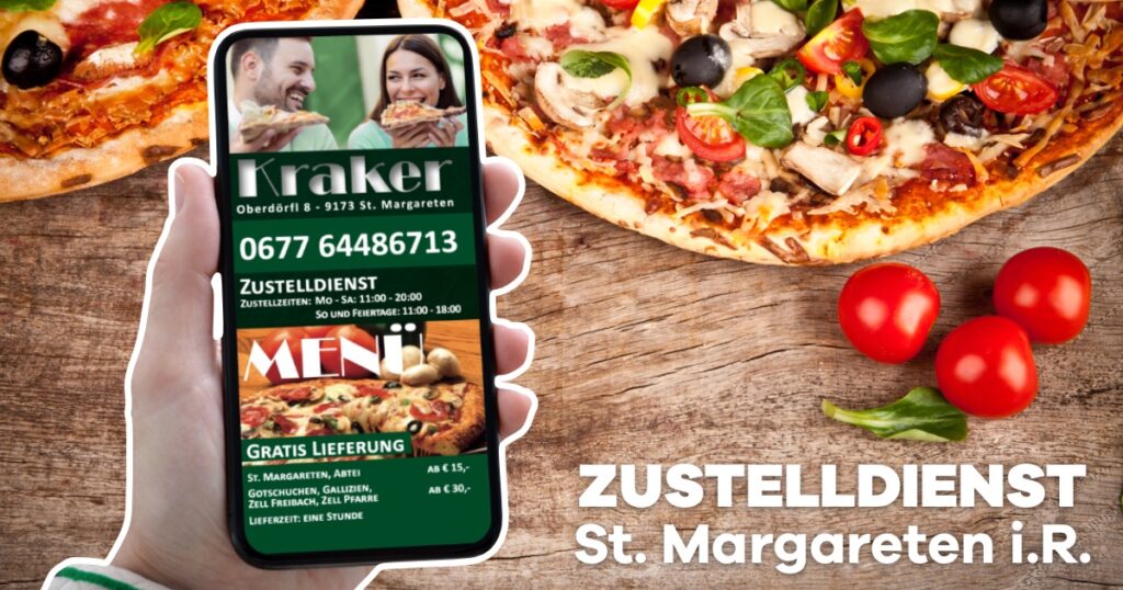 NEU! Gasthaus KRAKER jetzt mit Zustelldienst in St. Margareten im Rosental