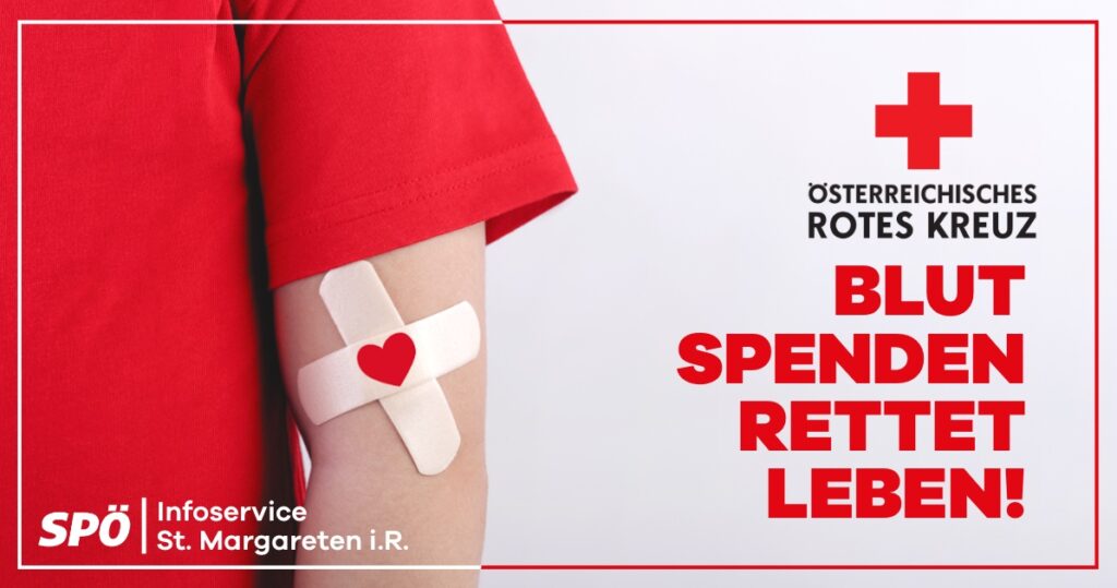 Blut spenden rettet Leben