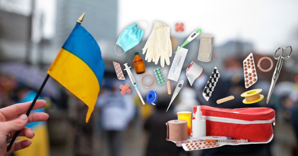 Medizinische Hilfsg&uuml;ter f&uuml;r die Ukraine gespendet