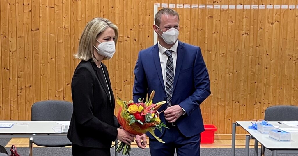 Angelobung vom Gemeinderat 2021 in St. Margareten im Rosental